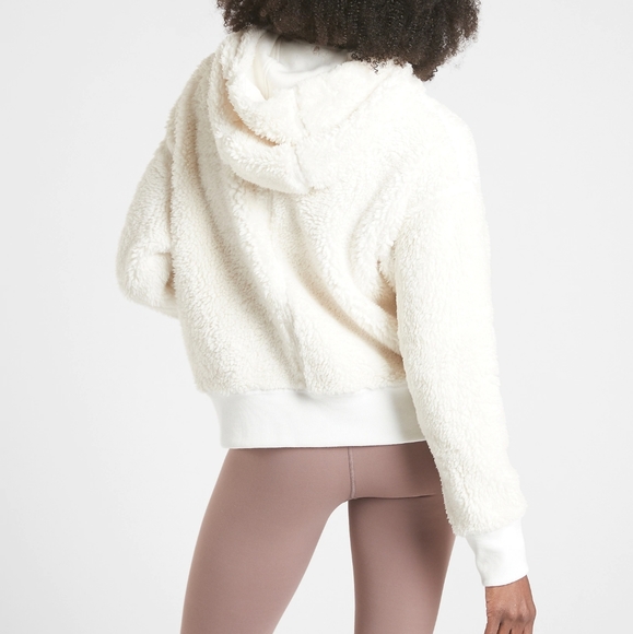 Athleta Cozy Sherpa Reversible Jacket - Picture 2 of 9